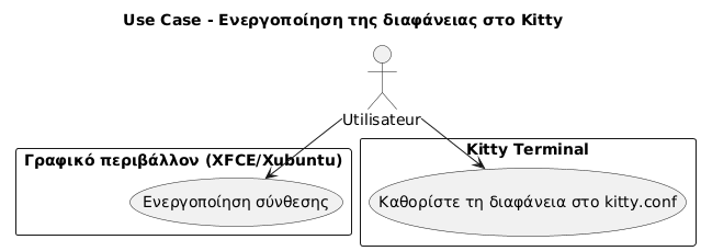 transparency usecase